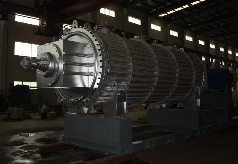 The first paddle dryer manufactured by our company was successfully completed

(图2)